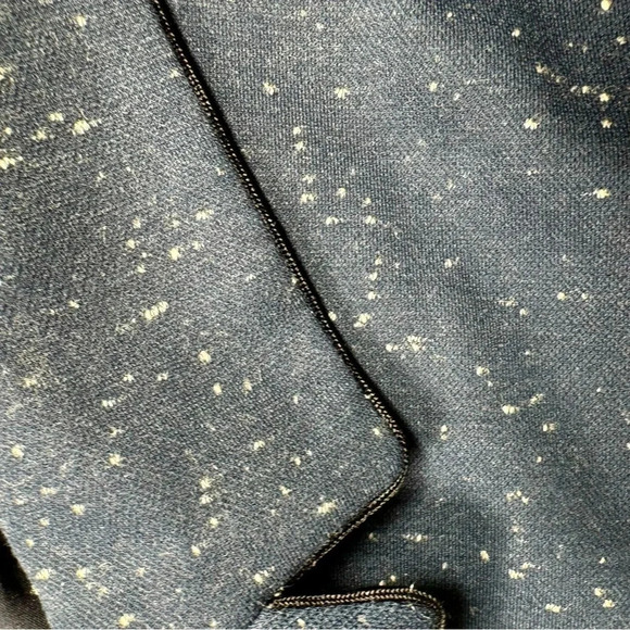 Ann Taylor size 6 Navy Speckled Blazer - Picture 8 of 10